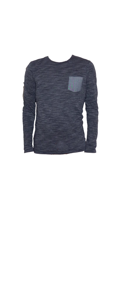 Long Sleeve Dark Blue Jules T-Shirt